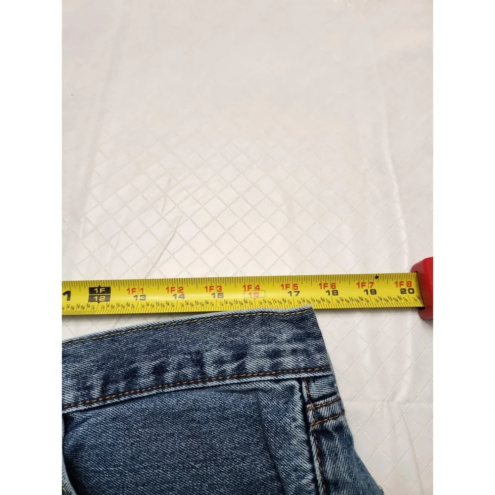 Levis 505 Jeans Mens 36x32 Blue‎ Denim Straight Leg Regular Fit Medium Wash